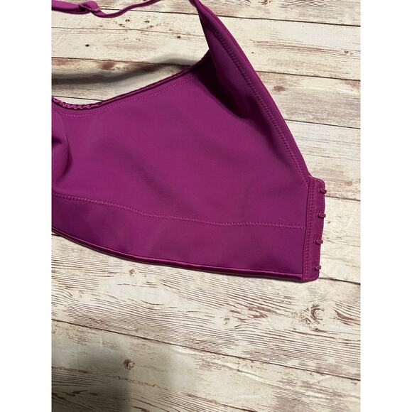 Cacique Full Coverage Underwire Bra Size 44DD Lightly Padded Fushia Magenta - Picture 4 of 6